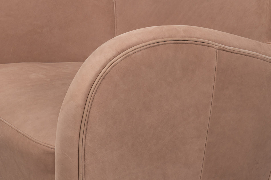 Lombard Wing Chairgreece Grey Leather