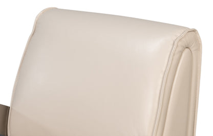 Carlisle Armchair Crystal White Leather