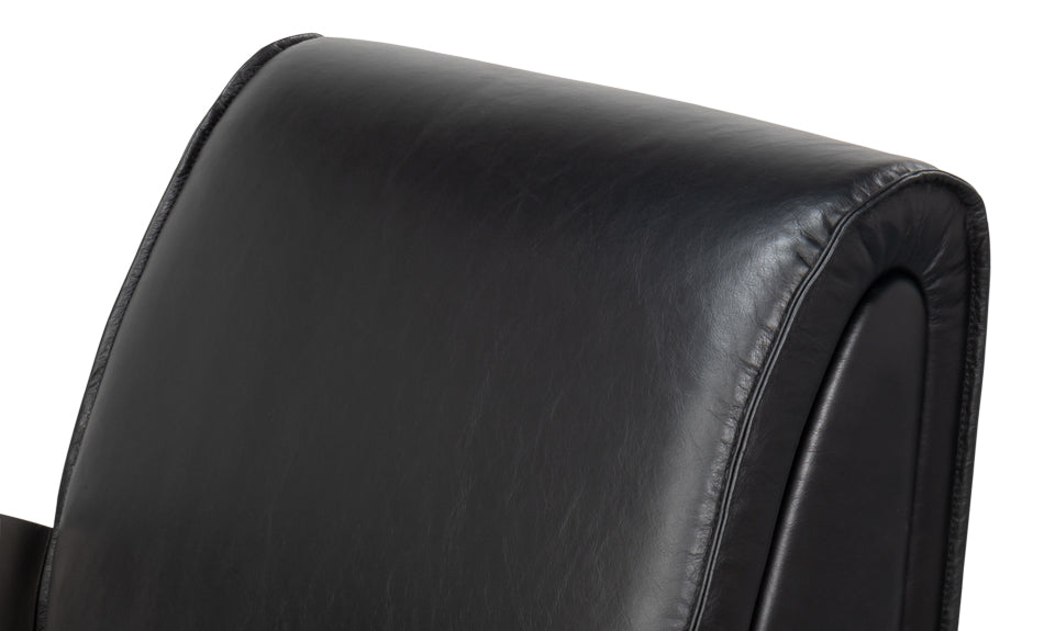 Carlisle Armchair Leatheronyx Black