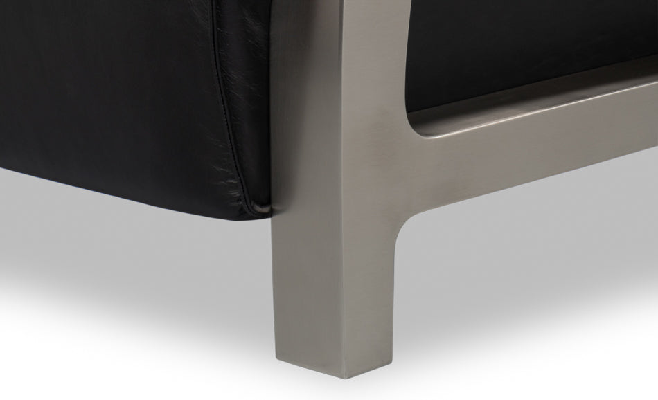Carlisle Armchair Leatheronyx Black
