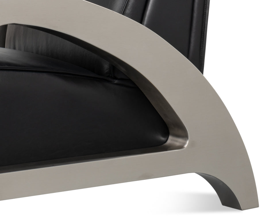 Carlisle Armchair Leatheronyx Black