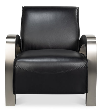 Carlisle Armchair Leatheronyx Black