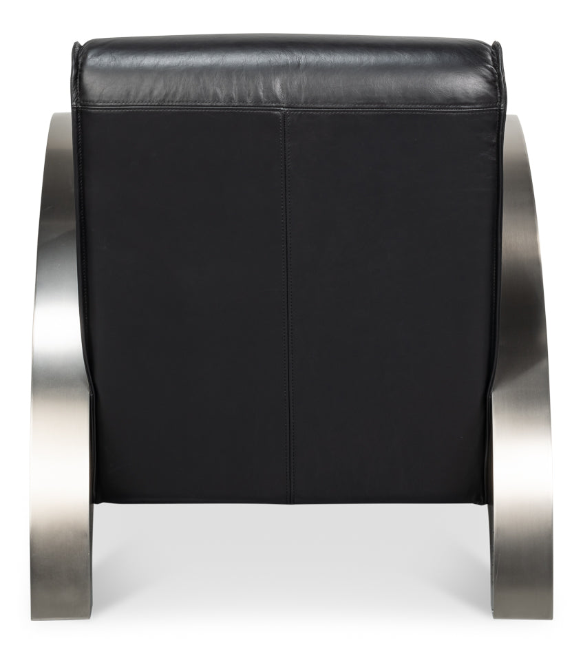 Carlisle Armchair Leatheronyx Black
