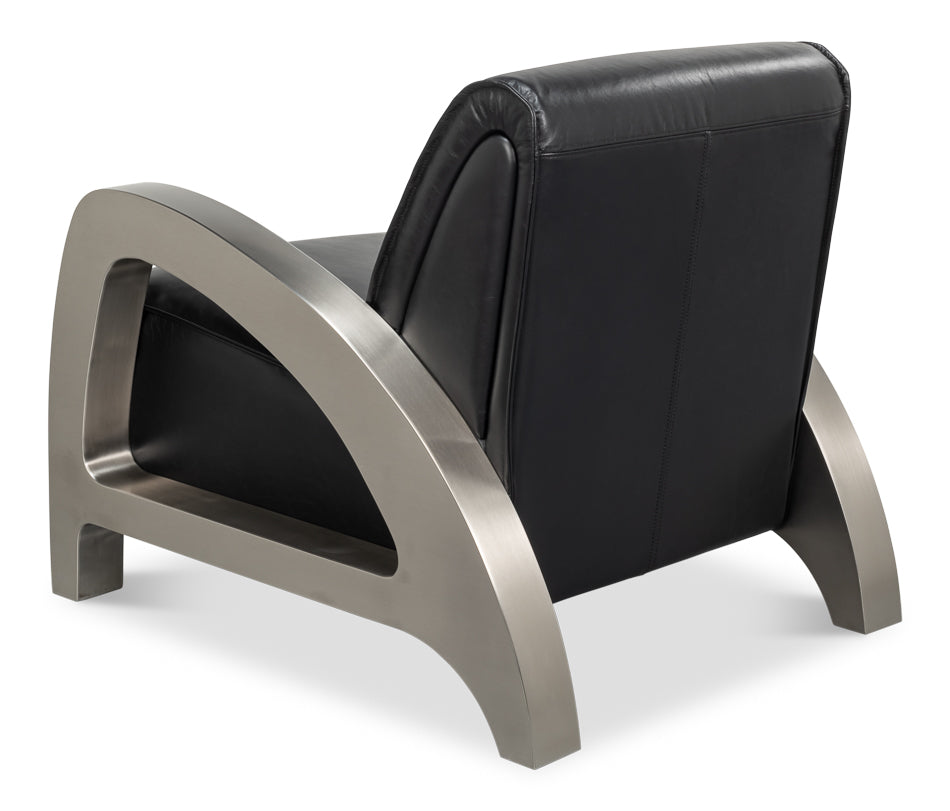 Carlisle Armchair Leatheronyx Black