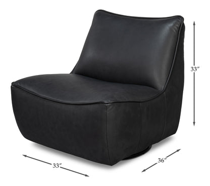 Kennett Swivel Chairsantoni Black