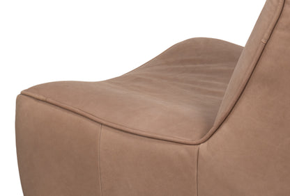 Kennett Swivel Chairgreece Grey Leather