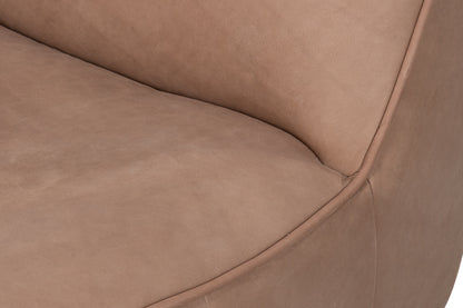 Kennett Swivel Chairgreece Grey Leather