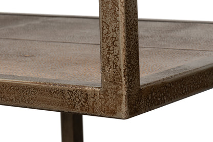 Cullum Shagreen Console Tawny Brown