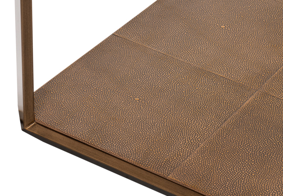 Gilbert Shagreen Cocktail Tbltawnybrown