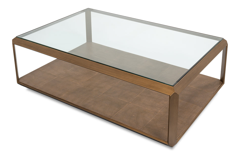 Gilbert Shagreen Cocktail Tbltawnybrown