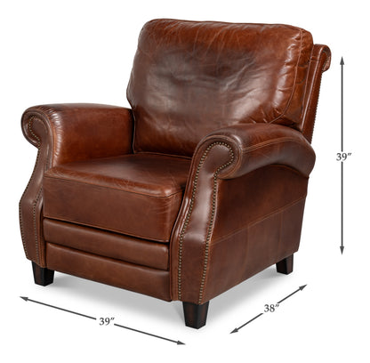 Roosevelt Leather Recliner
