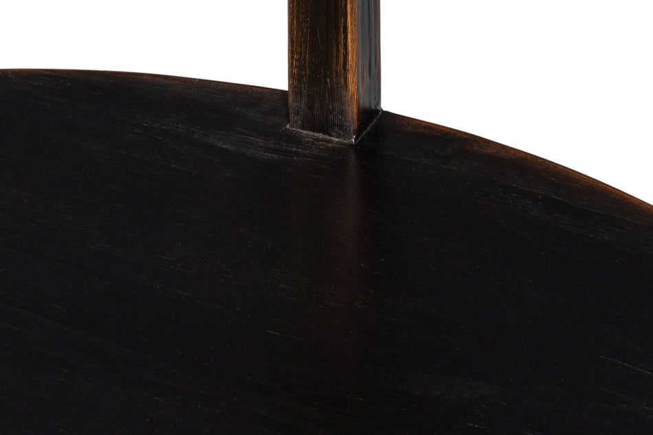 Golden Rim Side Table
