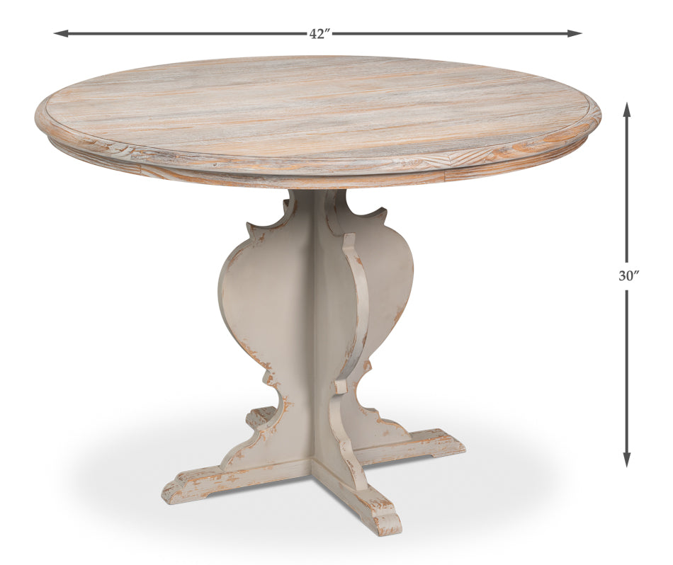 Looks Like An Antique Bistro Table