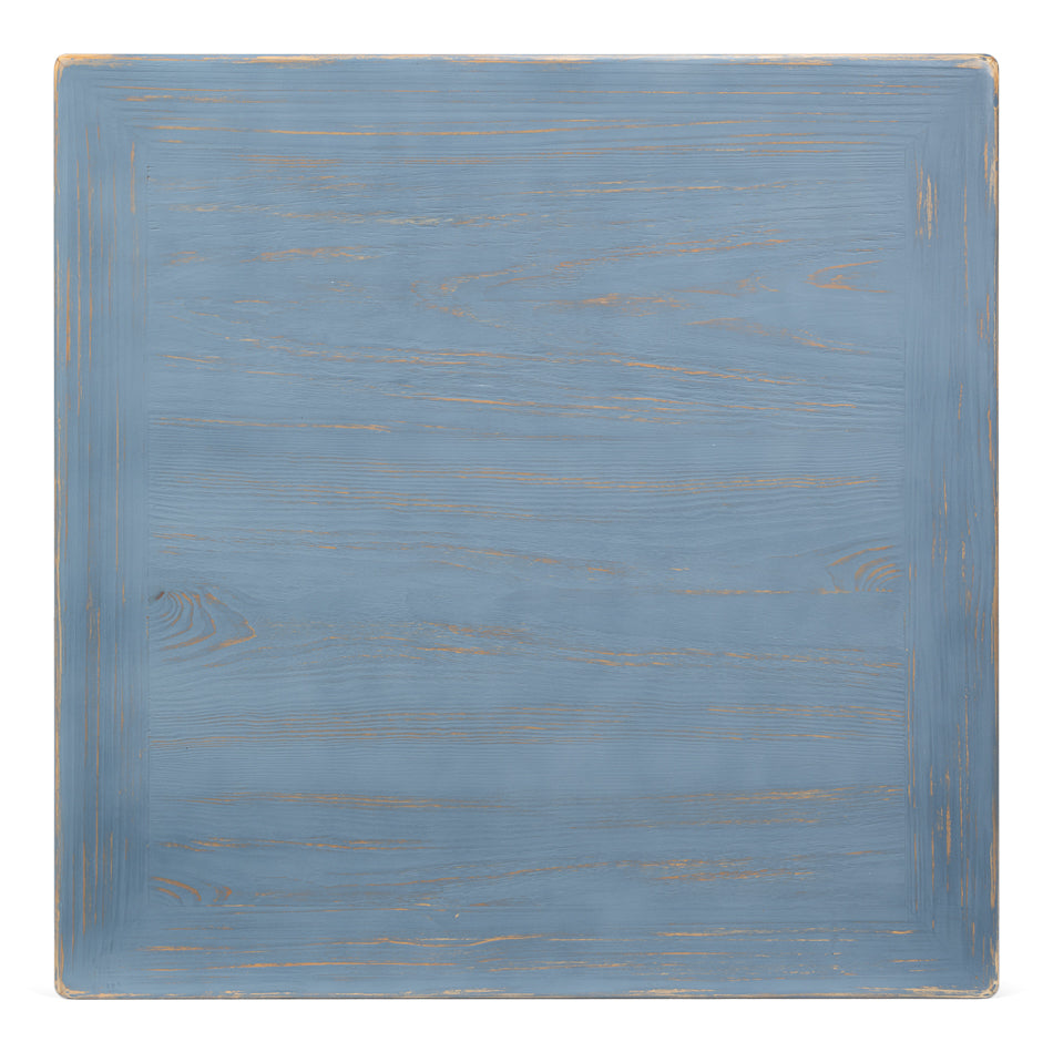 Classic Chinese Cocktail Table Blue