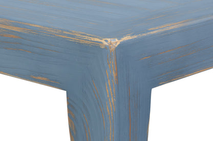 Classic Chinese Cocktail Table Blue