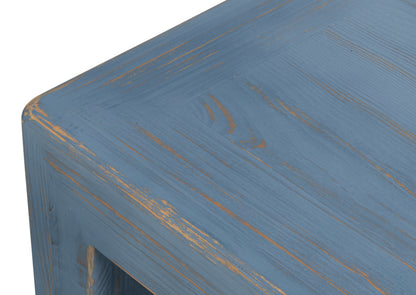 Classic Chinese Cocktail Table Blue