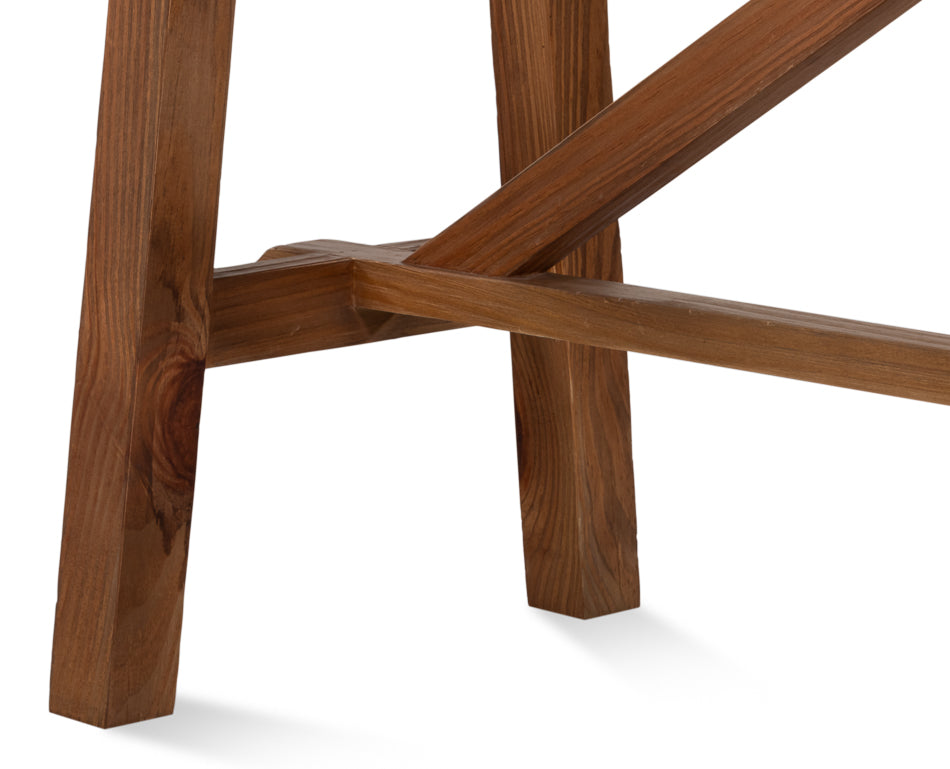 Double X Base Sofa Table