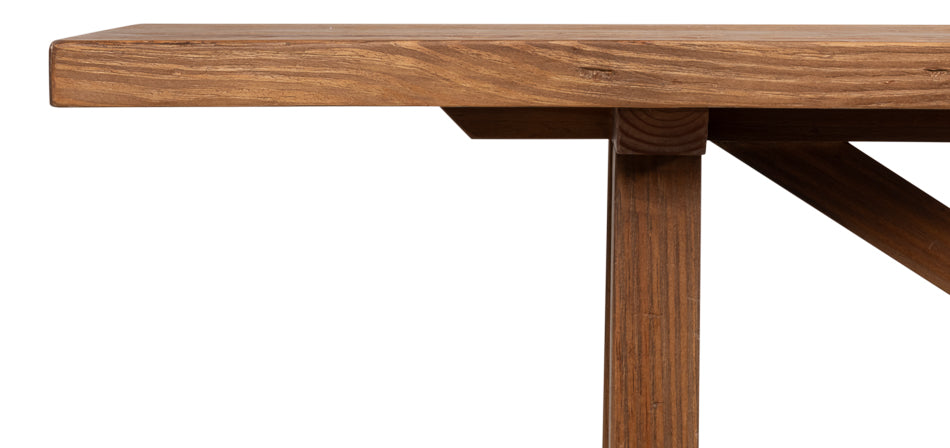 Double X Base Sofa Table