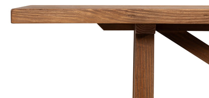 Double X Base Sofa Table