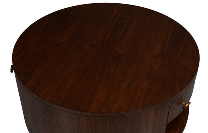 Vero Cocktail Table Dark Walnut