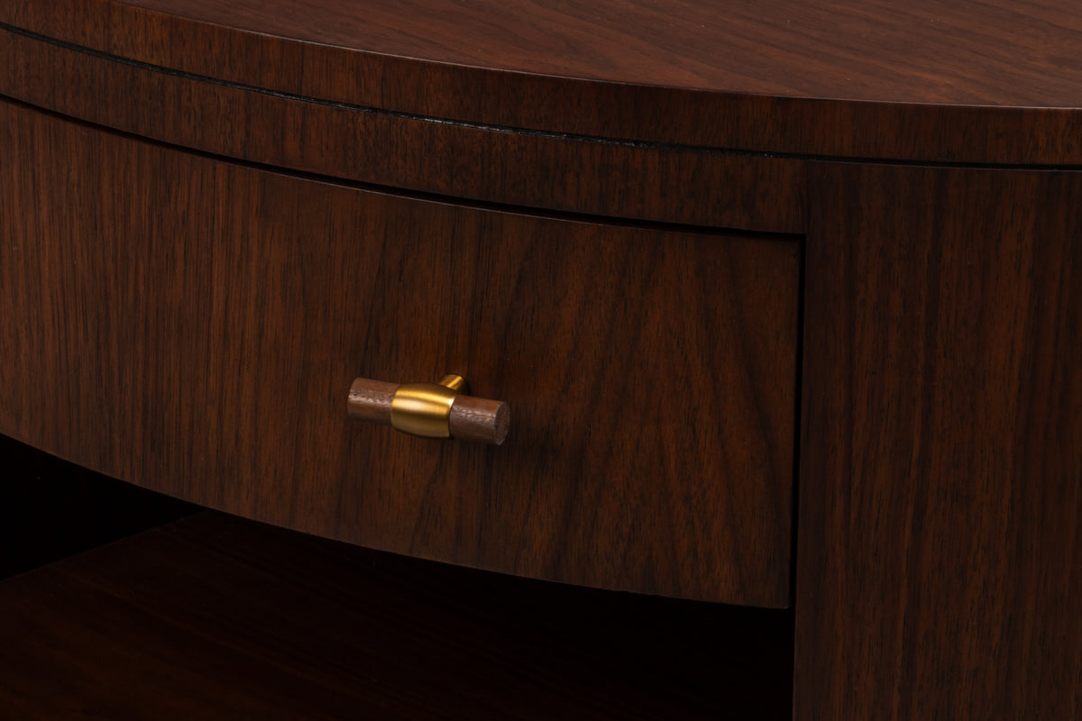 Vero Cocktail Table Dark Walnut