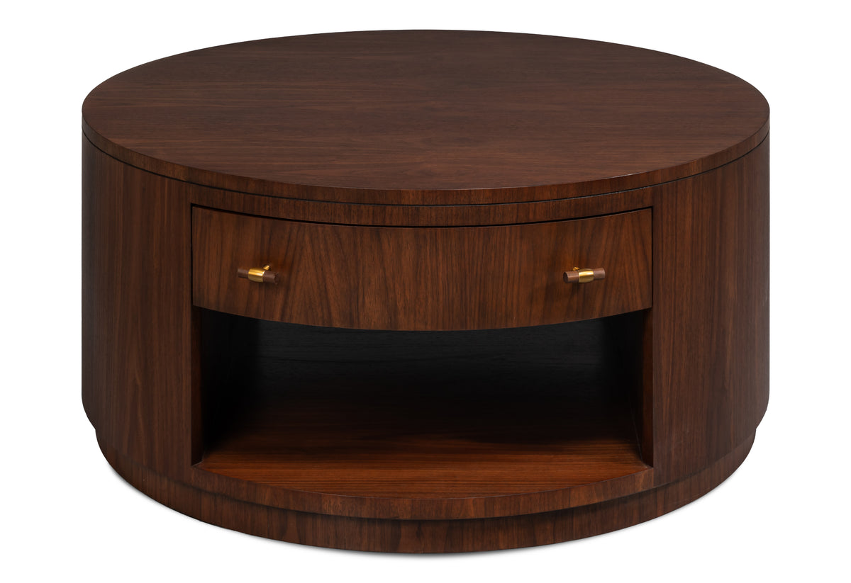Vero Cocktail Table Dark Walnut