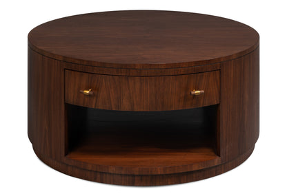 Vero Cocktail Table Dark Walnut