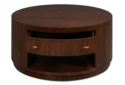 Vero Cocktail Table Dark Walnut