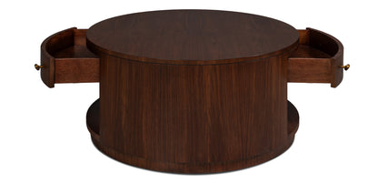 Vero Cocktail Table Dark Walnut