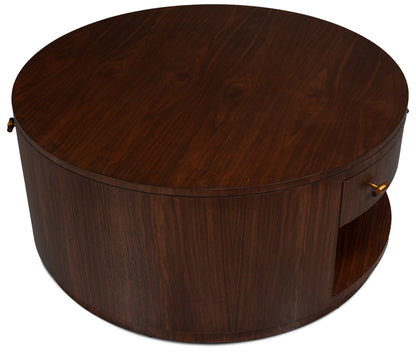 Vero Cocktail Table Dark Walnut
