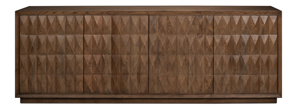 Prism 4 Door Credenza
