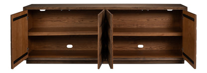 Prism 4 Door Credenza