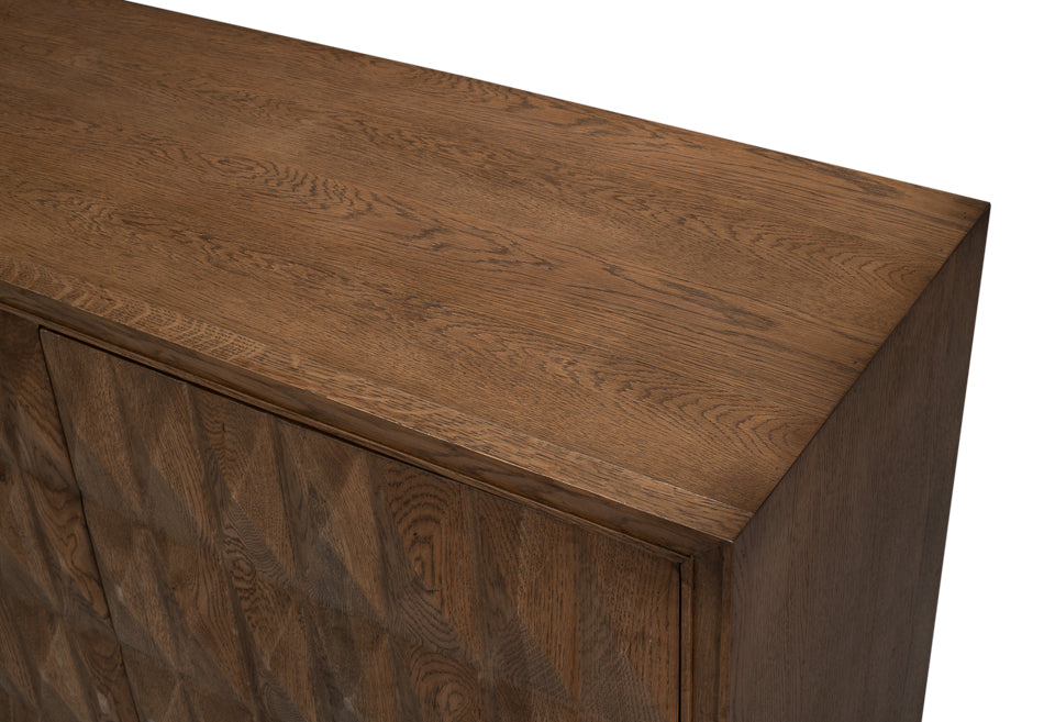 Prism 4 Door Credenza