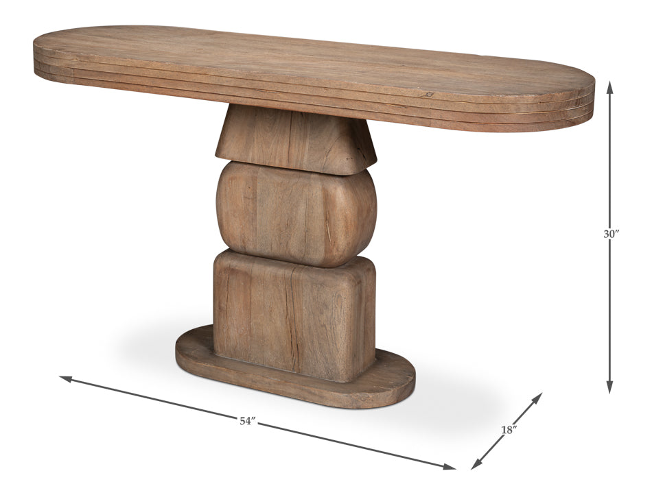 Dolmen Stacked Console