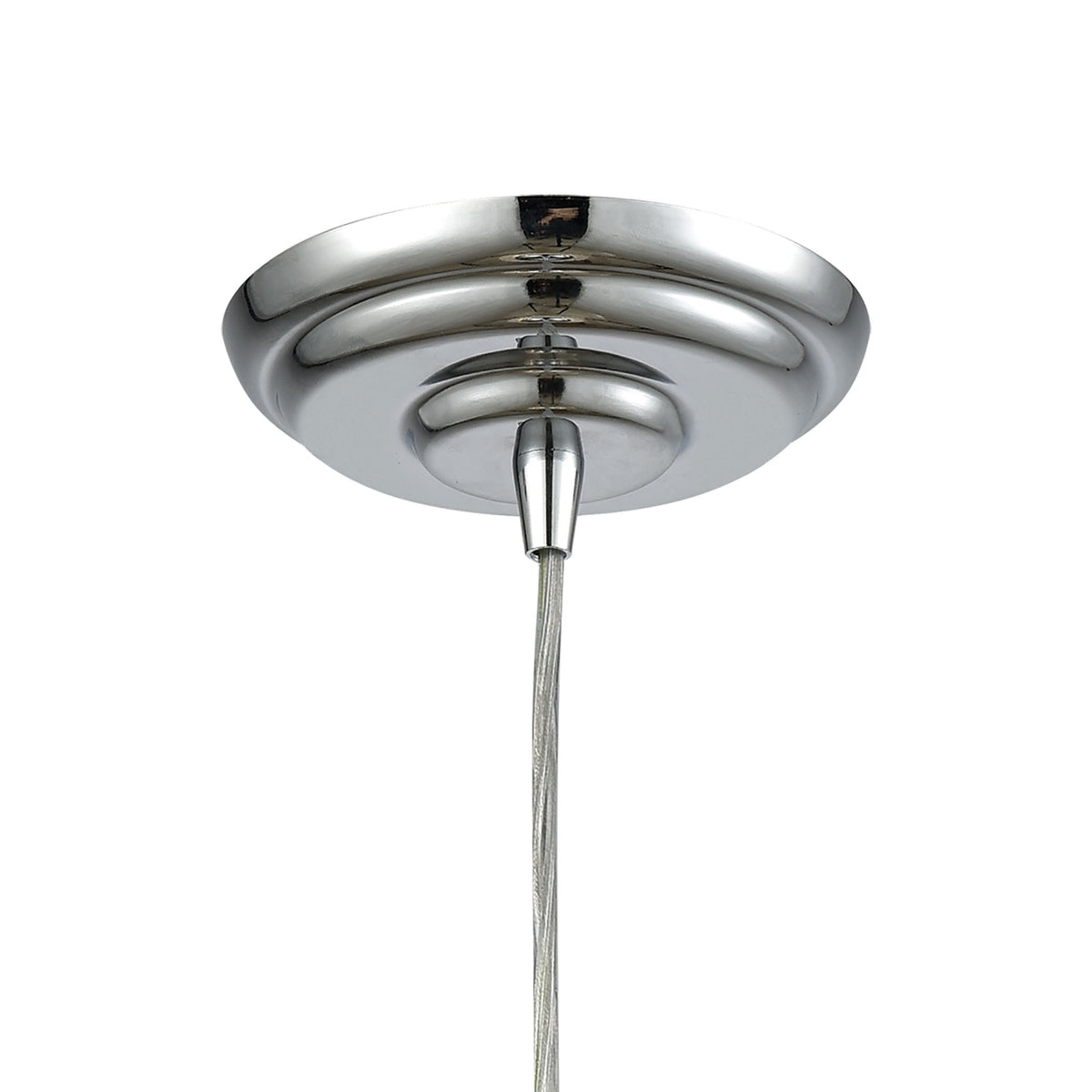Swirl 1 Pendant Polished Chrome