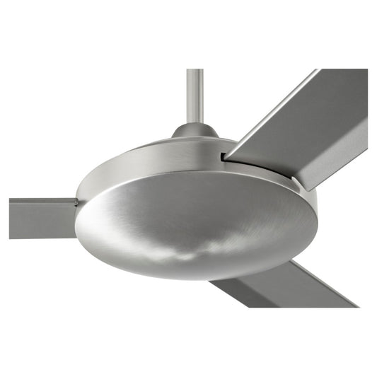 AEROVON 60" Satin Nickel Damp Ceiling Fan