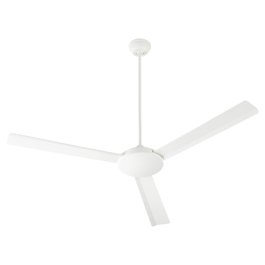 AEROVON 60" Studio White Damp Ceiling Fan