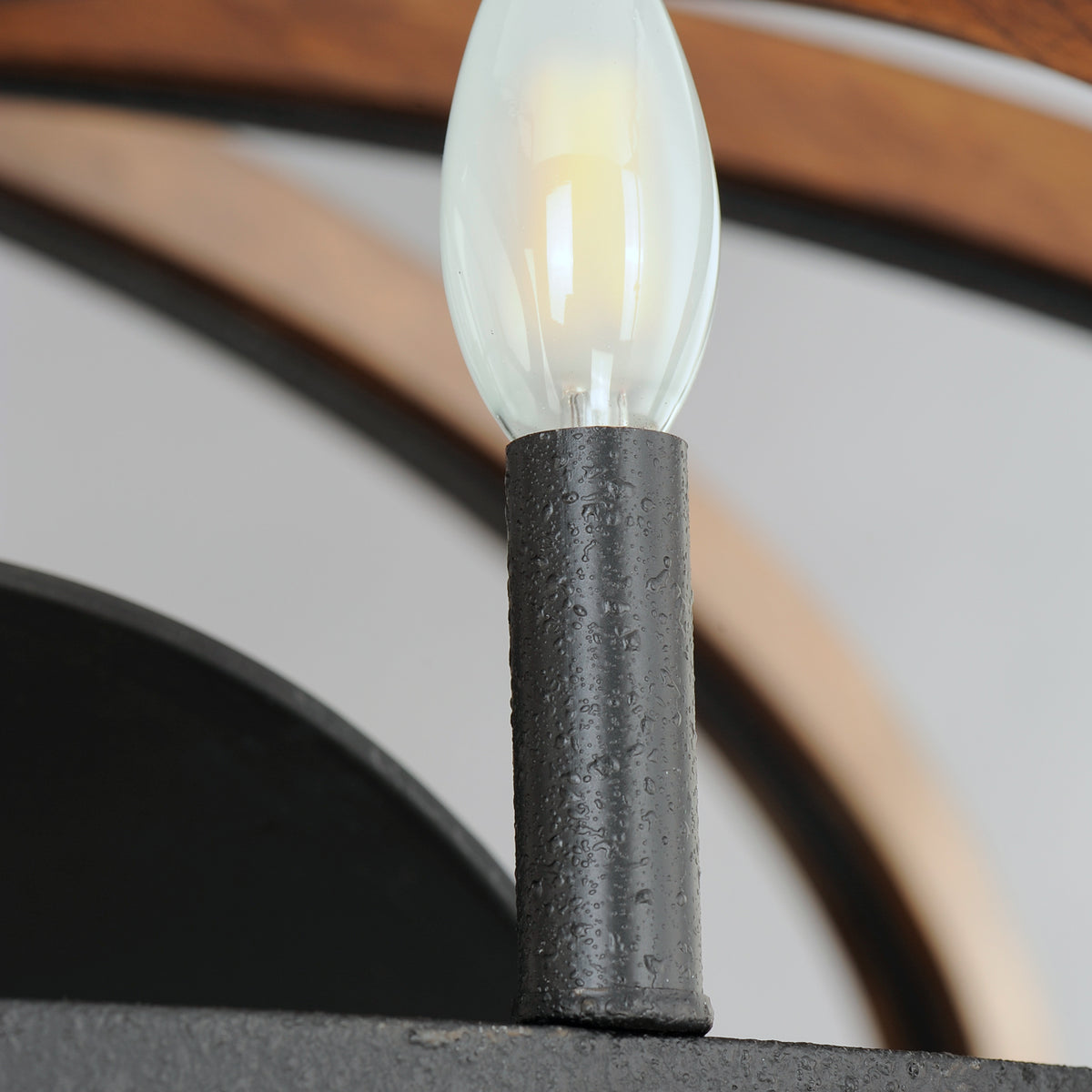 BODEGA BAY 8-LIGHT WIFI-ENABLED LED FANDELIGHT