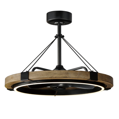 TIMBER WIFI-ENABLED LED FANDELIGHT