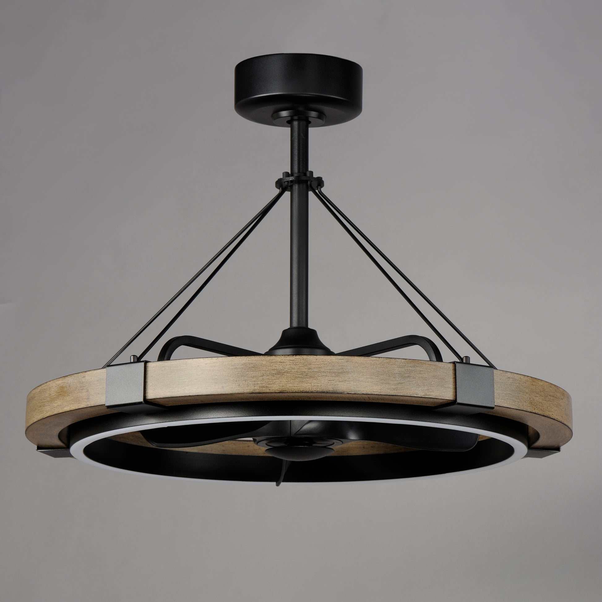 TIMBER WIFI-ENABLED LED FANDELIGHT