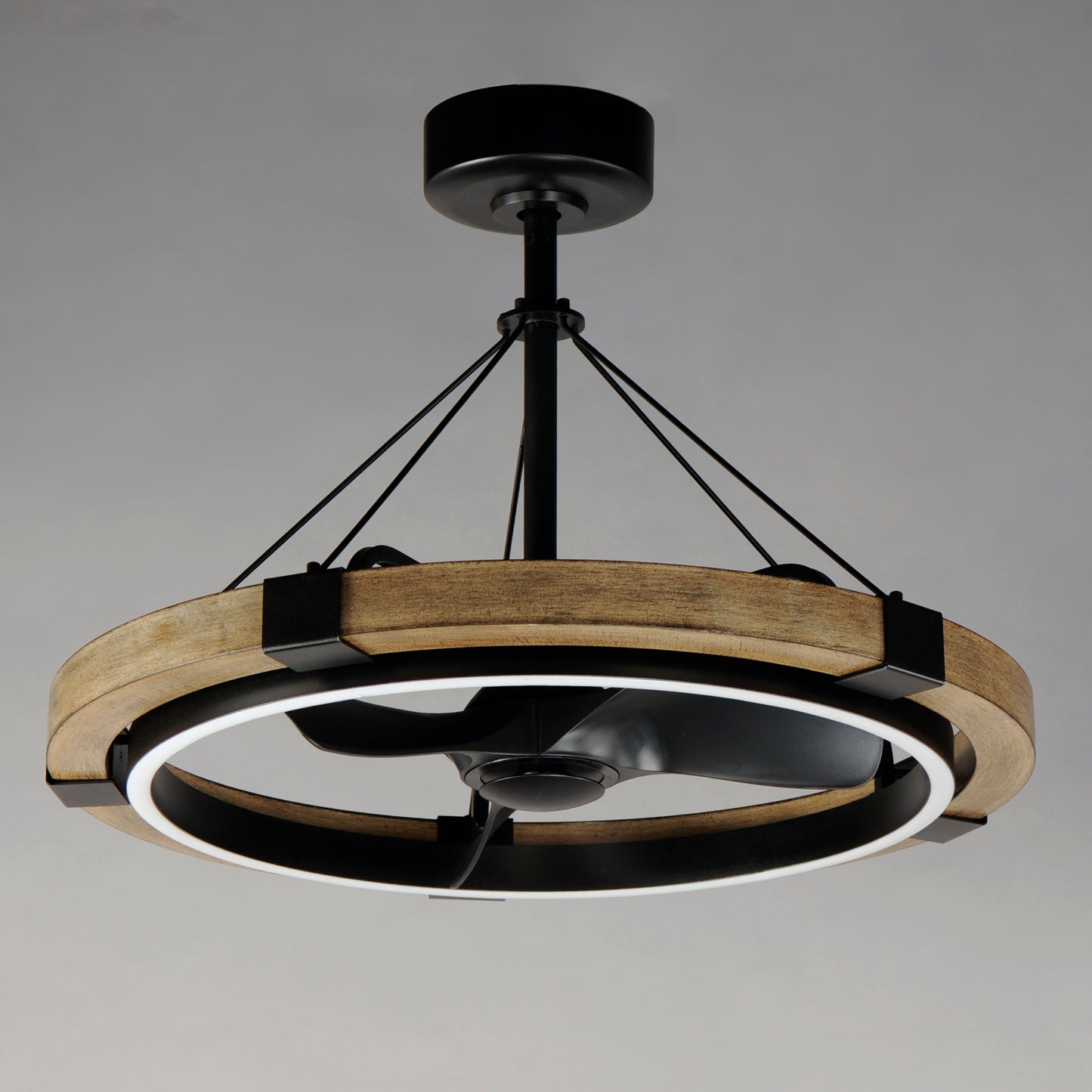 TIMBER WIFI-ENABLED LED FANDELIGHT