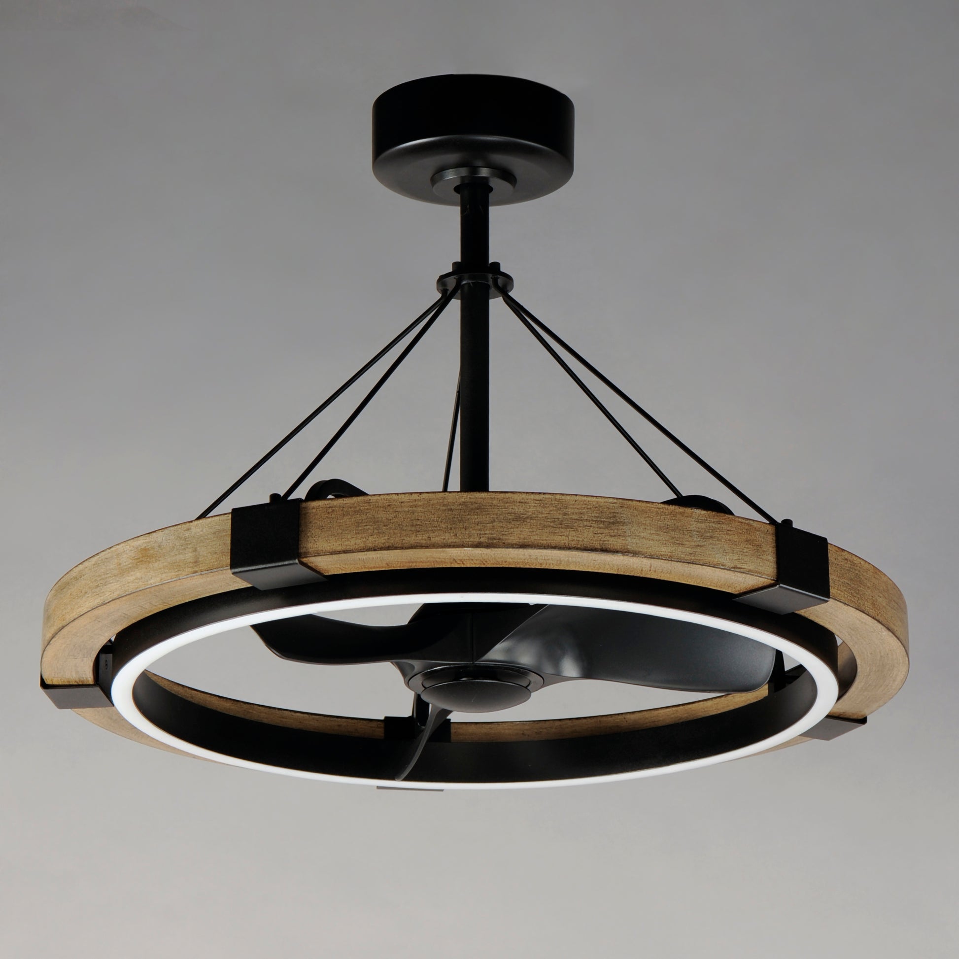 TIMBER WIFI-ENABLED LED FANDELIGHT