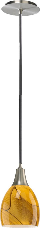SVT AMBER SWIRL PEND -STN