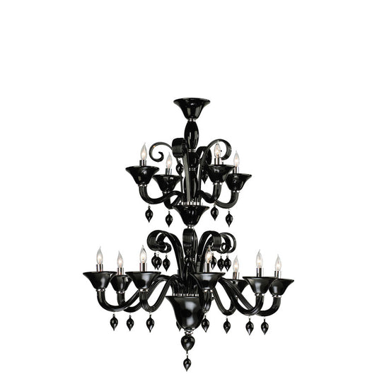 Twelve Lamp Chandelier