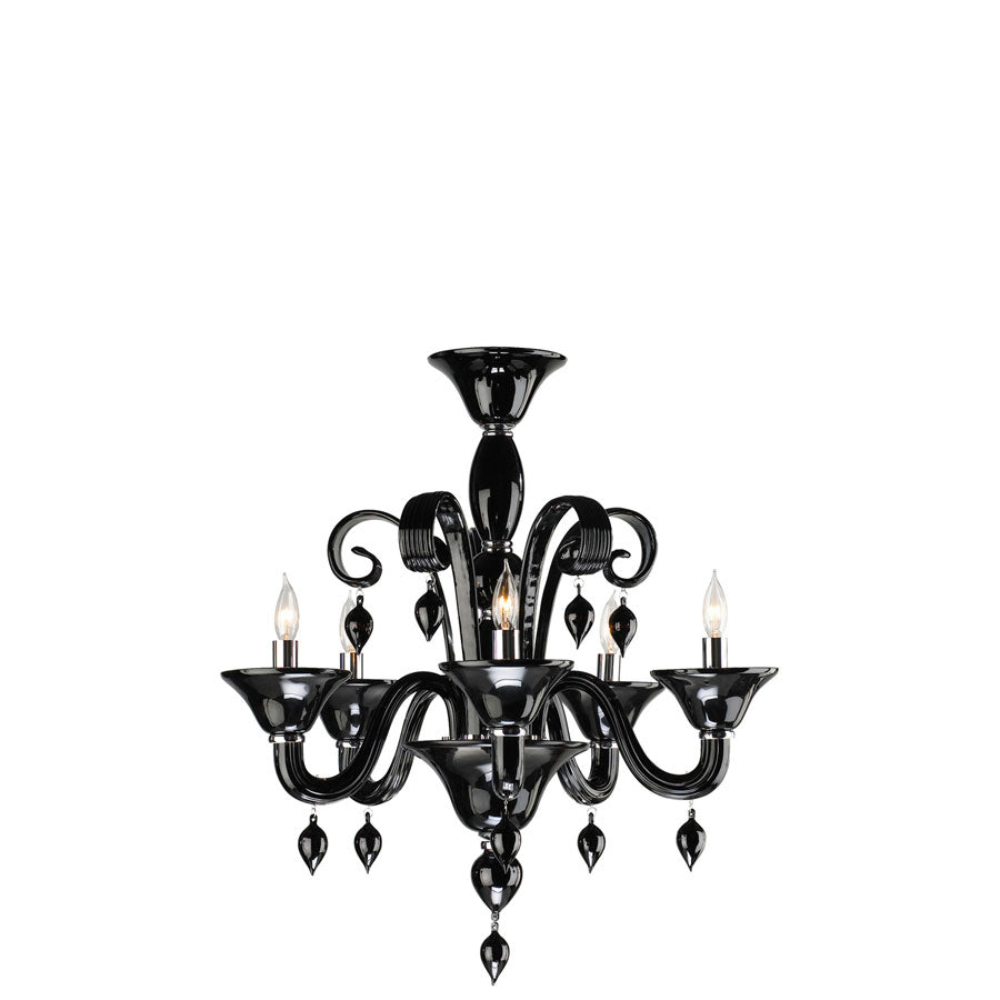 Five Lamp Chandelier