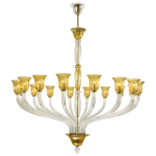 Sixteen Lamp Chandelier