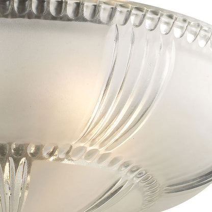 Restoration 3-Light Semi-Flush in Oiled Bronze