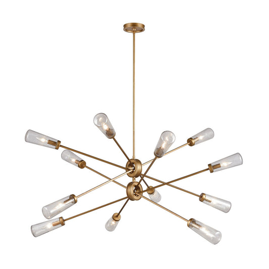 Xenia 12 Chandelier Matte Gold