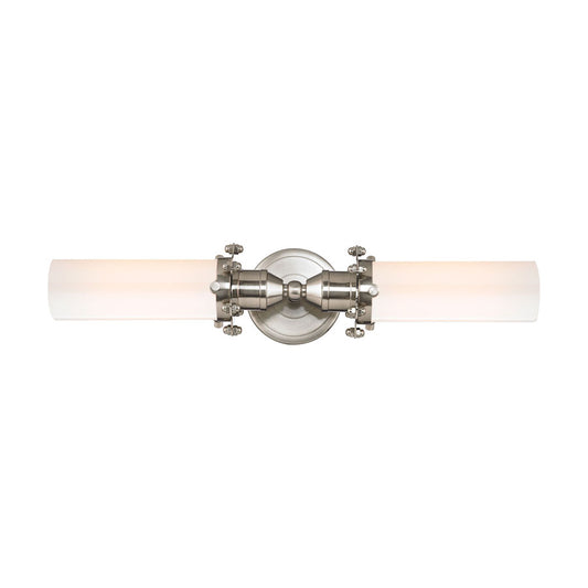 Fulton 2 Light Vanity in Satin Nickel