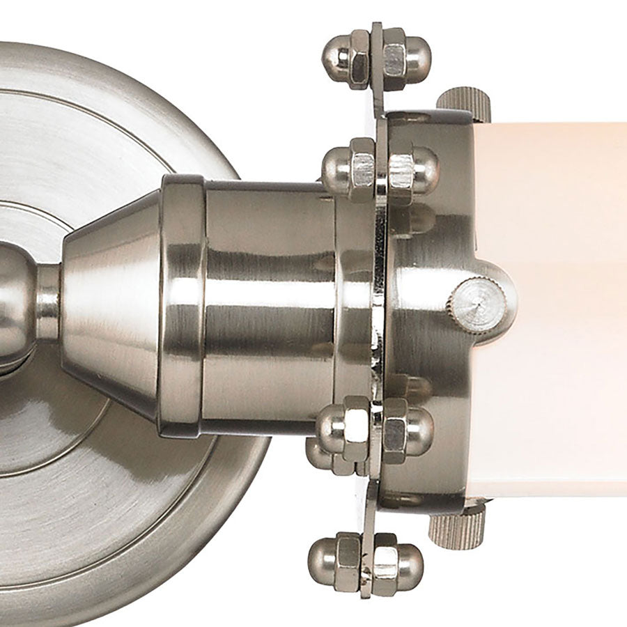 Fulton 2 Light Vanity in Satin Nickel